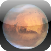 Mars Mission Clock Icon